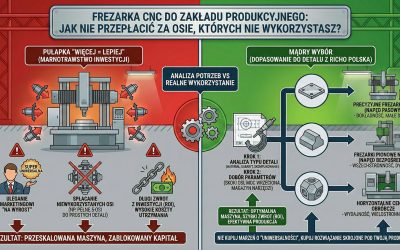 Frezarka CNC do zakładu produkcyjnego: jak nie przepłacić za osie, których nie wykorzystasz?